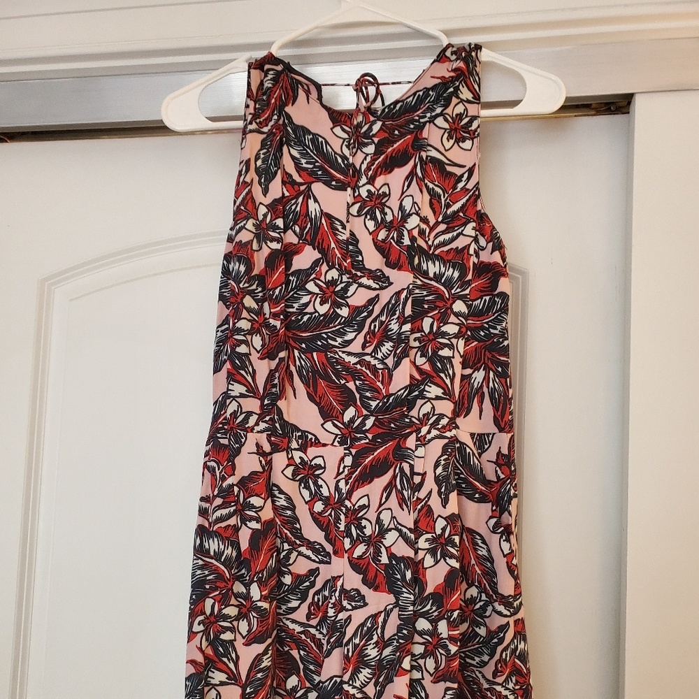 Zara Romper (shorts), Tropical Print Sz XS